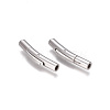 Tarnish Resistant Column 304 Stainless Steel Bayonet Necklace Clasps STAS-N014-36-1