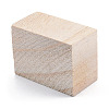Unfinished Natural Wood Block WOOD-T031-02-1