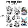 Plastic Stamps DIY-WH20018-0182-2