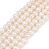Natural Cultured Freshwater Pearl Beads Strands PEAR-I007-07X-11A-2