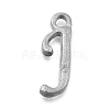 Alloy Letter Pendants LS-PALLOY-J718-01C-J-1