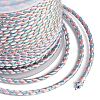 11M Polyester Braided Cord with Cotton Core & Metallic Thread OCOR-Z006-01-11-3
