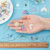 DIY Mermaid and Fishtail Shape Drop Earring Making Kit DIY-SC0018-15-3