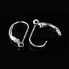 925 Sterling Silver Leverback Earrings Findings X-STER-M017-01S-4