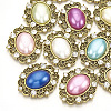 Alloy Cabochons RB-N050-02-13AG-1