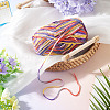 Light Gradient Segment Dyed Polyester Yarn DIY-TADJ0002-005M-6
