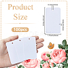 100Pcs PVC Plastic Blank Big Pendants KY-SP0001-72C-2