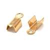 Ion Plating(IP) 304 Stainless Steel Folding Crimp Ends STAS-E103-09B-G-2