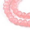 Baking Paint Imitation Jade Glass Bead Strands DGLA-A034-J6MM-A31-3