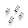 Tarnish Resistant 304 Stainless Steel Cord Ends STAS-F232-01E-P-1