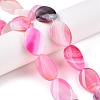 Natural Agate Dyed Beads Strands G-T138-202-4