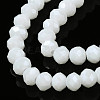 Electroplate Glass Beads Strands EGLA-A044-P3mm-A01-2