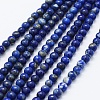 Natural Lapis Lazuli Beads Strands G-F561-5mm-G-8