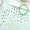 600Pcs 6 Colors Tibetan Style Alloy Bead Caps TIBEB-PA0001-07-3