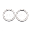 Brass Linking Rings KK-Y003-03C-S-2