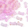Gradient Color Transparent Acrylic Beads OACR-M023-01G-1