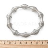 304 Stainless Steel Stretch Bangles for Women LS-BJEW-P315-02C-P-5