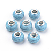 Imitation Turquoise Style Resin European Beads X-OPDL-Q132-02-1