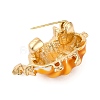 Rhinestone Alloy Brooches JEWB-M047-02G-04-2