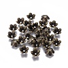 Tibetan Style Flower Alloy Bead Caps LS-TIBEP-S192-AB-NR-1