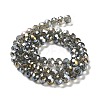 Electroplate Glass Beads Strands EGLA-A044-T3mm-B16-4