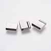 304 Stainless Steel Magnetic Clasps STAS-E144-110P-4