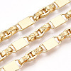 Alloy Irregularity Lock Link Chain LCHA-T001-14G-1