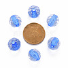 Transparent Acrylic Beads TACR-S154-10A-86-3