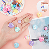 Handmade Polymer Clay Pendants CLAY-SC0001-06-3