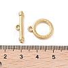 Ion Plating(IP) 304 Stainless Steel Ring Toggle Clasps X1-STAS-A092-09E-G-3