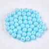 Opaque Plastic Beads KY-T005-6mm-613-1