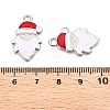 Christmas Theme Alloy Enamel Pendants ENAM-T020-10Z-3