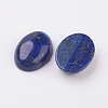 Natural Lapis Lazuli Flat Back Cabochons G-G741-30x40mm-15-2