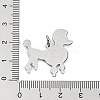 Non-Tarnish 304 Stainless Steel Pendants STAS-E205-13P-3