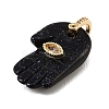 Synthetic Blue Goldstone Carved Pendants GG-CBA5963-01K-NH-2