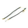 Braided Nylon Cord Bracelet Making MAK-A017-D03-08G-3