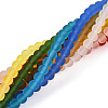 Transparent Glass Beads Strands GLAA-T032-T4mm-MD-2