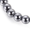 Terahertz Stone Beads Stretch Bracelets BJEW-L666-01E-2