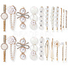 5 Bags 4 Styles Zinc Alloy Hair Bobby Clips PHAR-SP0001-08-6