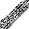 Natural Netstone Beads Strands G-I326-02-1