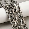 Natural Dalmatian Jasper Beads Strands G-Q159-B37-01-1
