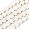 Geark Cross Natural Magnesite Beads Strands G-N0131-04C-2