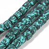 Handmade Polymer Clay Beads Strand CLAY-Z002-01L-1