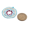 Seed Beads Beaded Pendants PALLOY-MZ00386-02-3