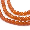 Natural Red Aventurine Beads Strands X-G-M438-A09-01-3