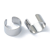 304 Stainless Steel Cuff Earrings X-STAS-H152-01P-3