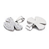 201 Stainless Steel Pendants STAS-N095-42P-2