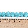 Synthetic Coral Dyed Carved Beads Strands X-CORA-K009-05A-08-3