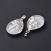 Natural Quartz Crystal Pendants G-G900-01P-16-4