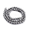 Terahertz Stone Beads Strands G-D461-13B-2
